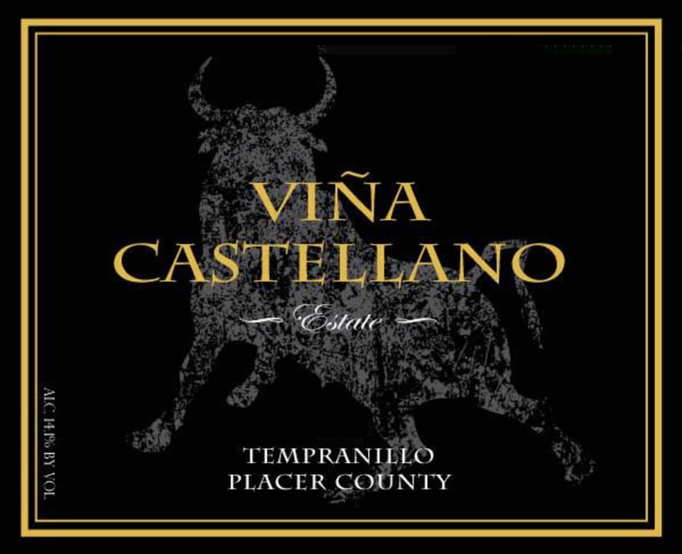 Vina Castellano Tempranillo 2012 Front Label