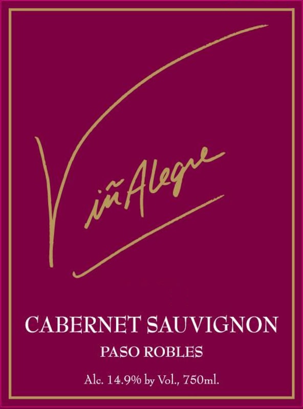VinAlegre Wines Cabernet Sauvignon 2010 Front Label