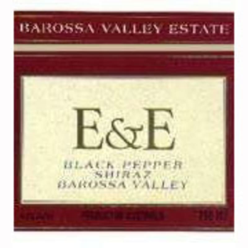Barossa Valley Estate E and E Black Pepper Shiraz 2000 Front Label