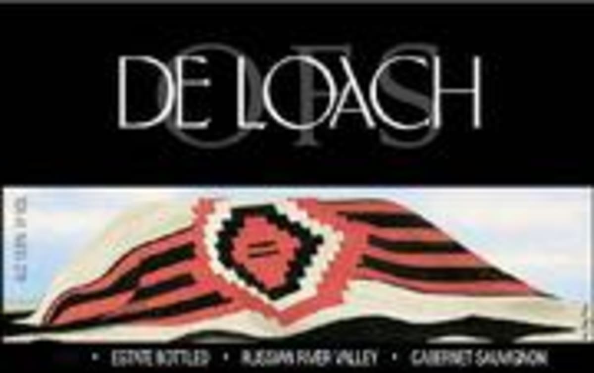 DeLoach O.F.S. Cabernet Sauvignon 1999 Front Label