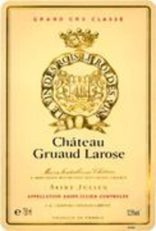Chateau Gruaud Larose 1970 Front Label
