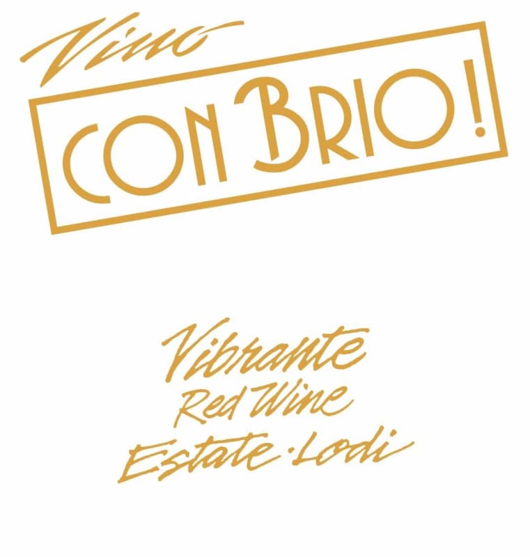 Vino con Brio Vibrante 2007 Front Label