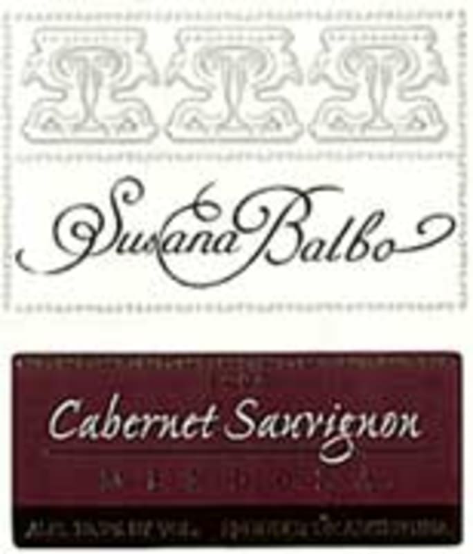 Susana Balbo Signature Cabernet Sauvignon 2001 Front Label