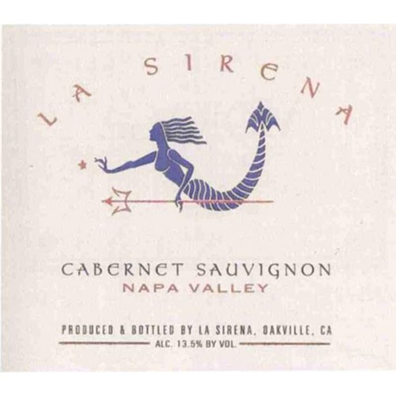 La Sirena Cabernet Sauvignon 1999 Front Label