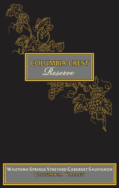 Columbia Crest Wautoma Springs Vineyard Reserve Cabernet Sauvignon 2011 Front Label