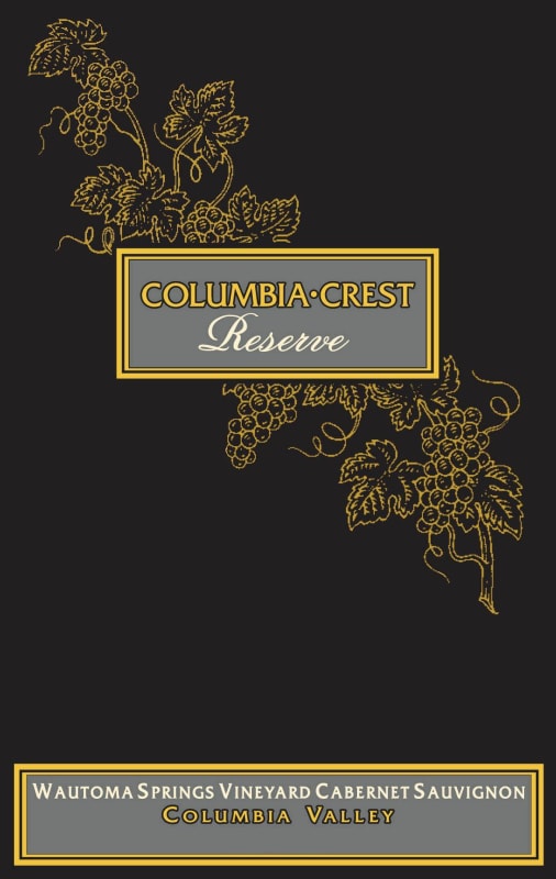 Columbia Crest Wautoma Springs Vineyard Reserve Cabernet Sauvignon 2012 Front Label