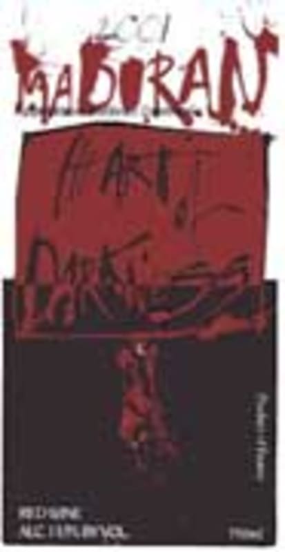 Bonny Doon Madiran Heart of Darkness 2001 Front Label