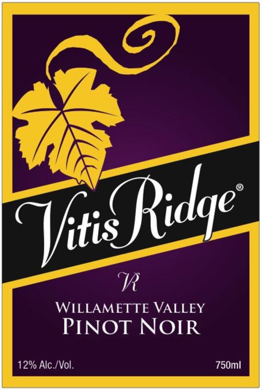 Vitis Ridge Pinot Noir 2011 Front Label