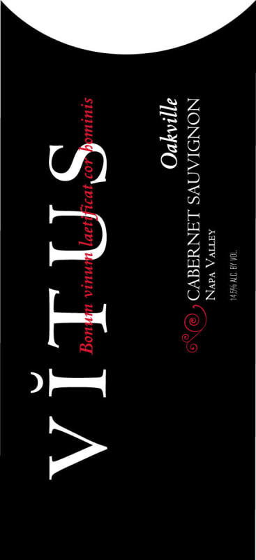 Vitus Cabernet Sauvignon 2009 Front Label