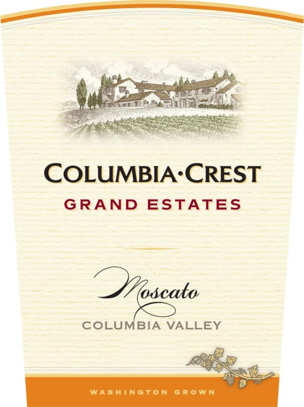 Columbia Crest Grand Estates Moscato 2011 Front Label