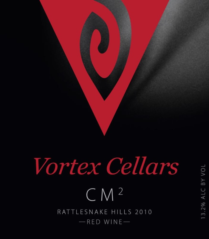 Vortex Cellars Cm^2 2010 Front Label
