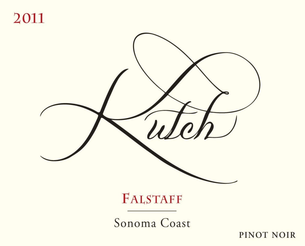 Kutch Wines Falstaff Vineyard Pinot Noir 2011 Front Label