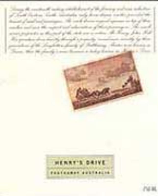 Henry's Drive Cabernet Sauvignon 2002 Front Label