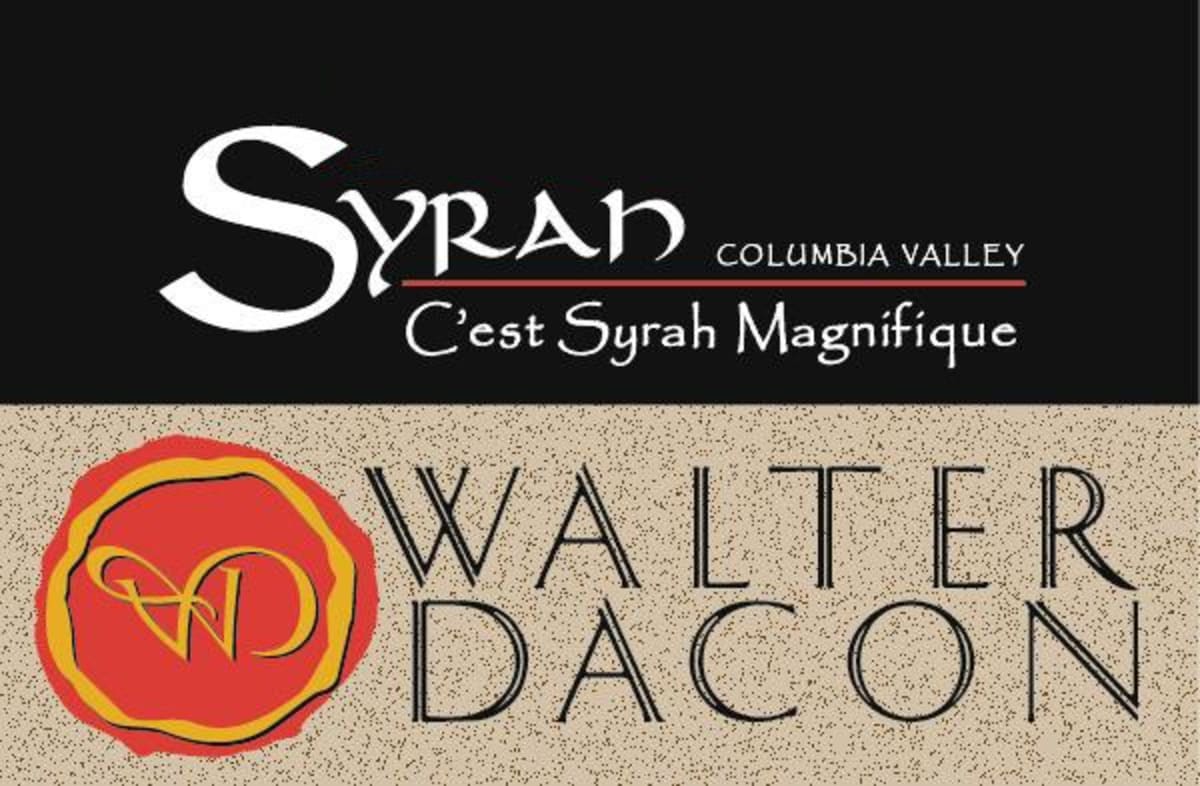 Walter Dacon Wines C est Syrah Magnifique 2012 Front Label