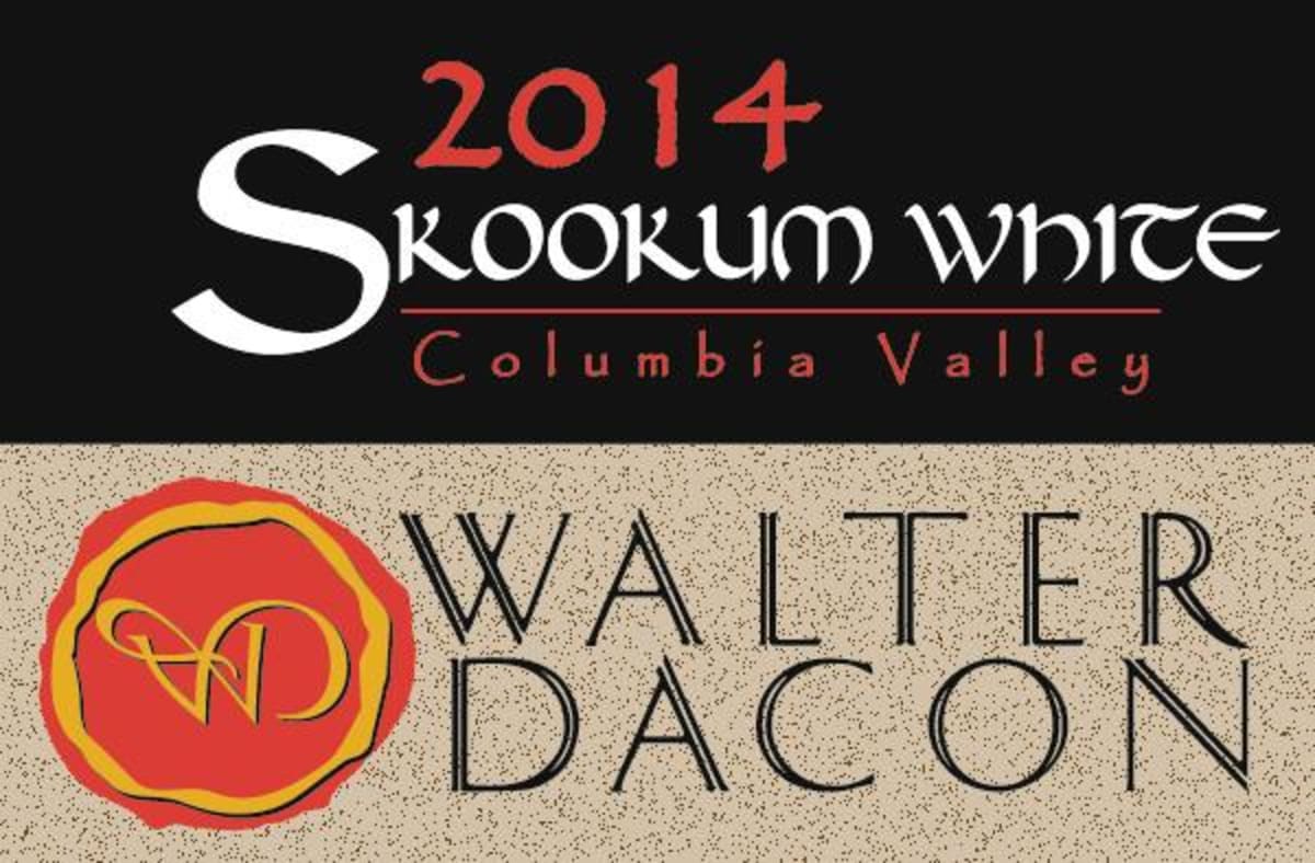 Walter Dacon Wines Skookum 2014 Front Label