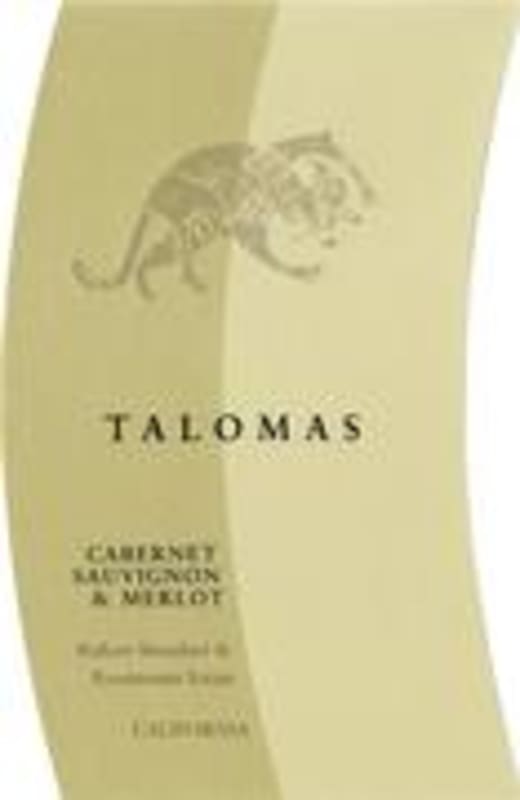 Talomas Cabernet/Merlot 2001 Front Label