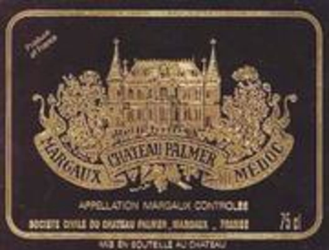 Chateau Palmer 1988 Front Label