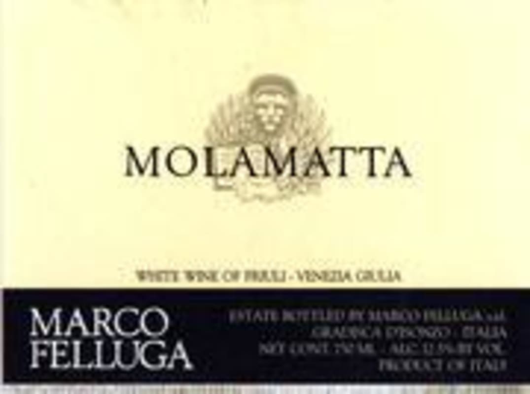 Marco Felluga Collio Molamatta 1996 Front Label
