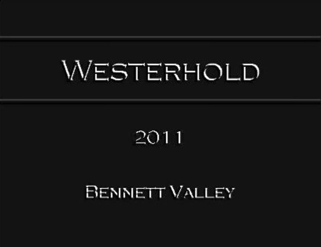 Westerhold Family Vineyards Pinot Noir 2011 Front Label