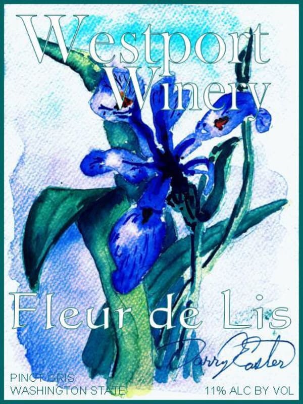Westport Winery Fleur de Lis Pinot Gris 2010 Front Label
