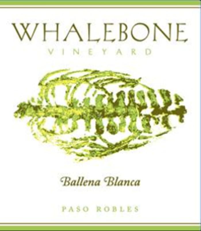 Whalebone Vineyard Ballena Blanca 2012 Front Label