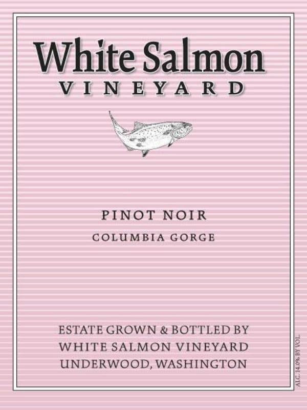 White Salmon Vineyard Pinot Noir 2009 Front Label