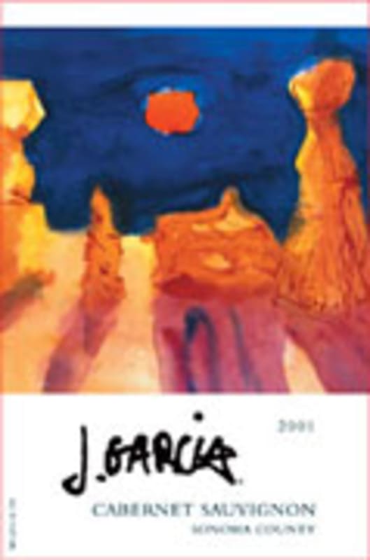 J. Garcia Cabernet Sauvignon 2001 Front Label