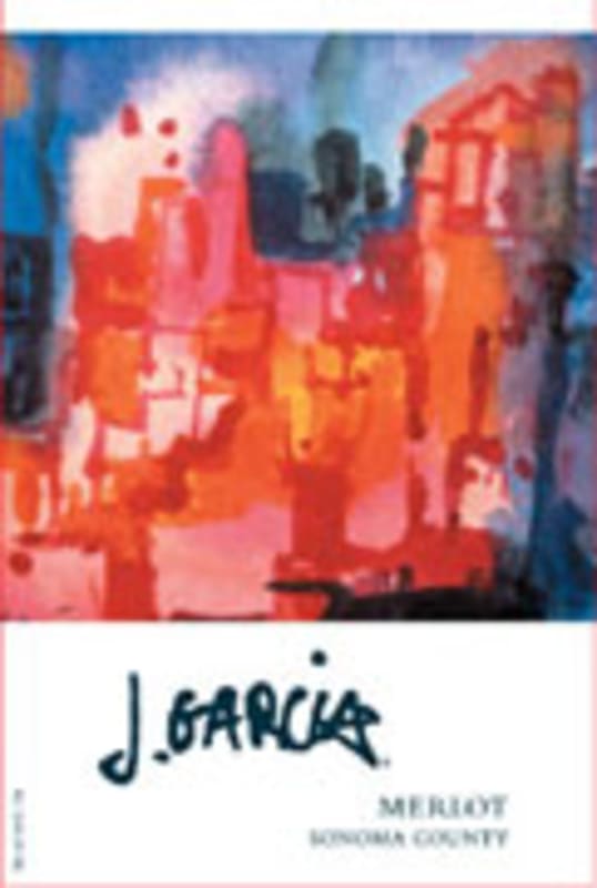 J. Garcia Merlot 2001 Front Label