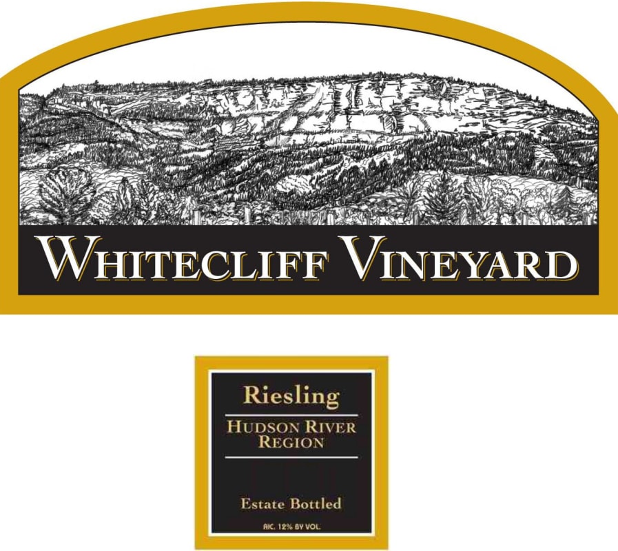 Whitecliff Vineyard & Winery Riesling 2014 Front Label