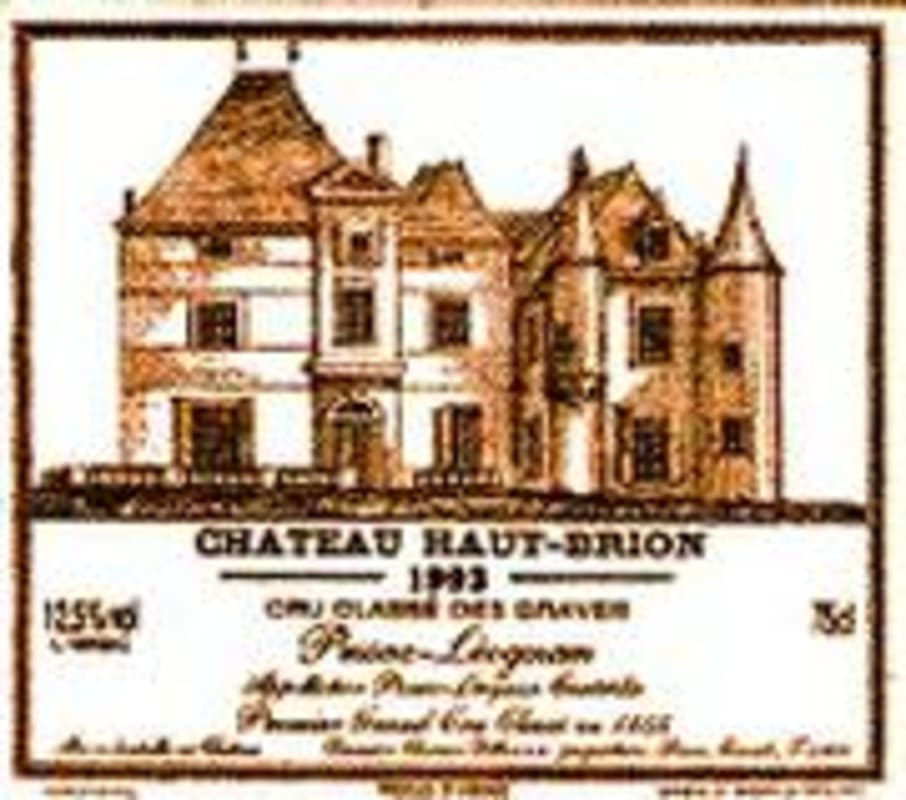 Chateau Haut-Brion 1983 Front Label