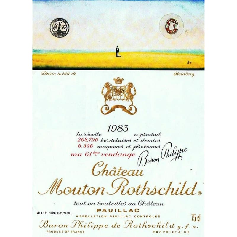 Chateau Mouton Rothschild 1983 | Wine.com