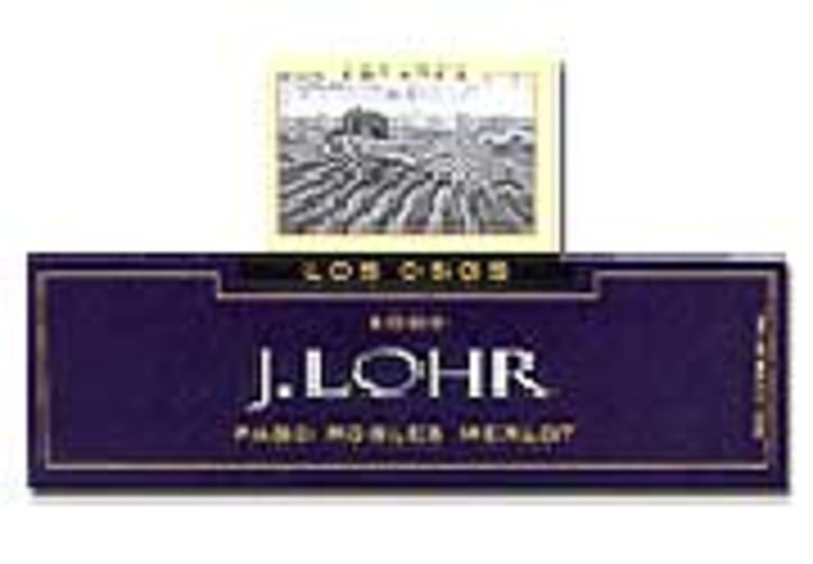 J. Lohr Estates Los Osos Merlot 2001 Front Label