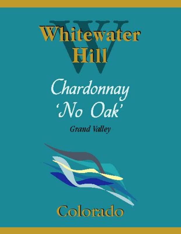 Whitewater Hill No Oak Chardonnay 2014 Front Label