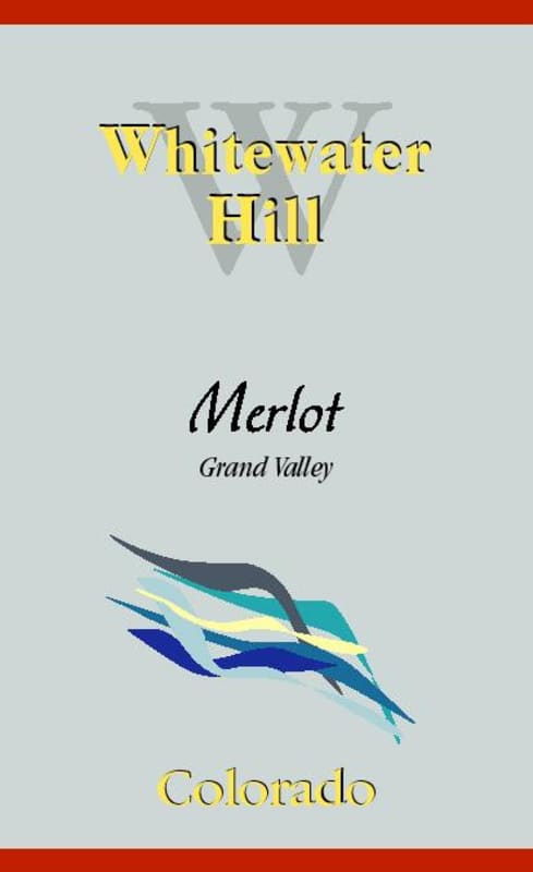 Whitewater Hill Merlot 2012 Front Label