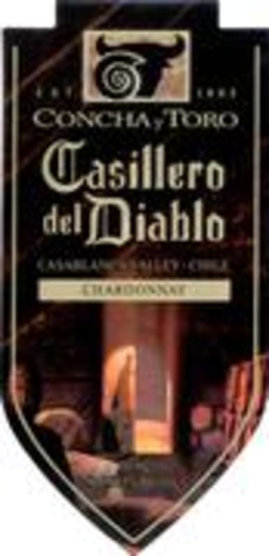 Casillero del Diablo Chardonnay 2002 Front Label