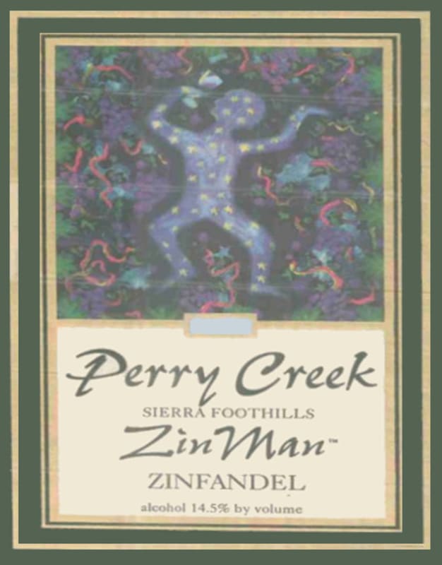 Perry Creek Zin Man Zinfandel 2006 Front Label