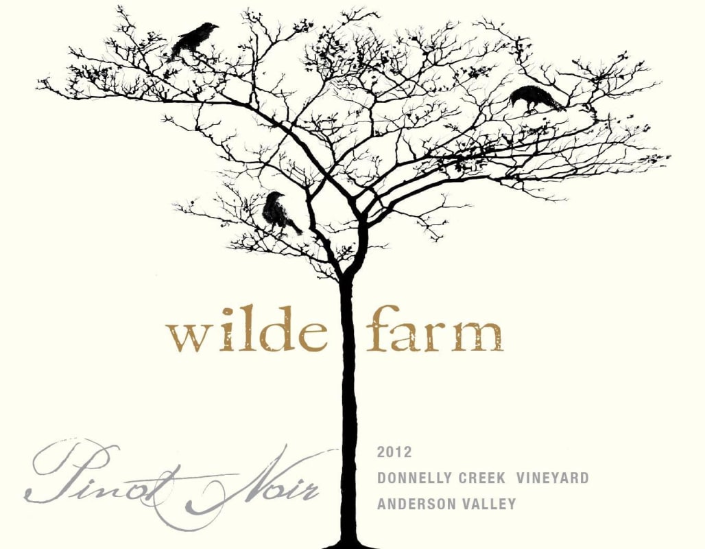 Wilde Farm Donnelly Creek Pinot Noir 2012 Front Label