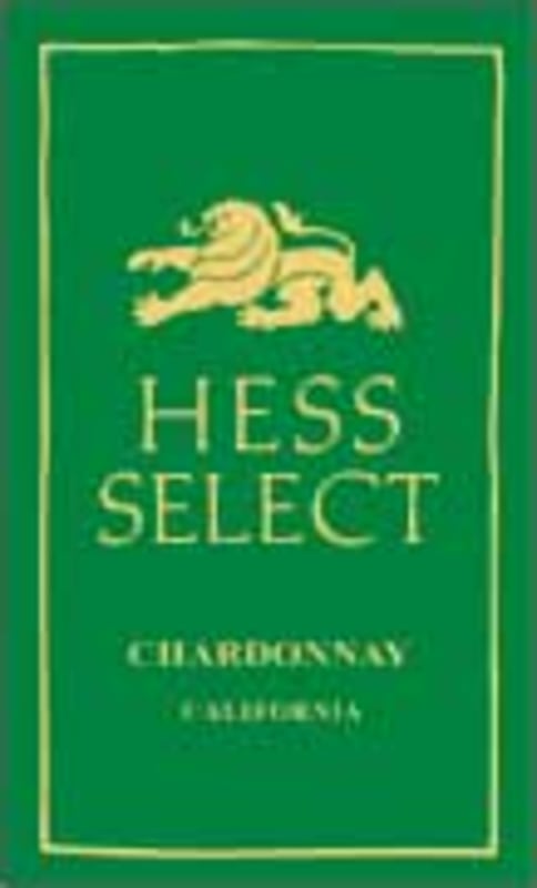 Hess Select Chardonnay 2002 Front Label