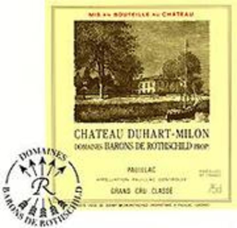 Chateau Duhart-Milon 1983 Front Label