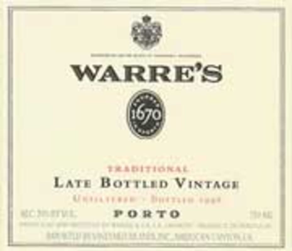 Warre's Late Bottled Vintage Port 1994 Front Label