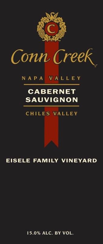 Conn Creek Eisele Family Vineyard Cabernet Sauvignon 2012 Front Label