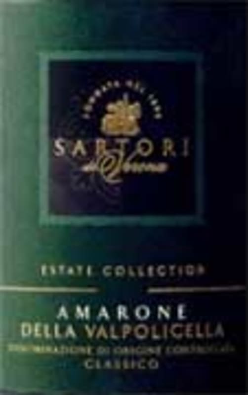 Sartori di Verona Amarone Classico D.O.C. 2000 Front Label
