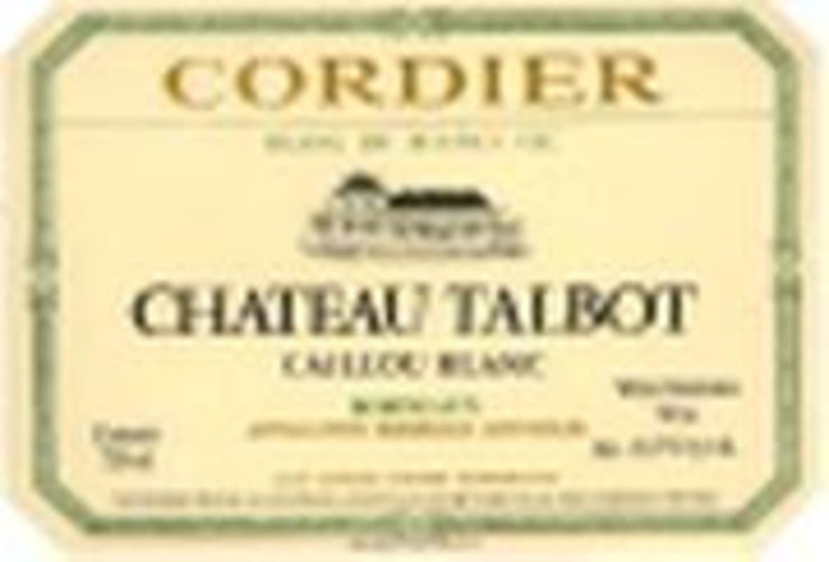 Chateau Talbot 1988 Front Label