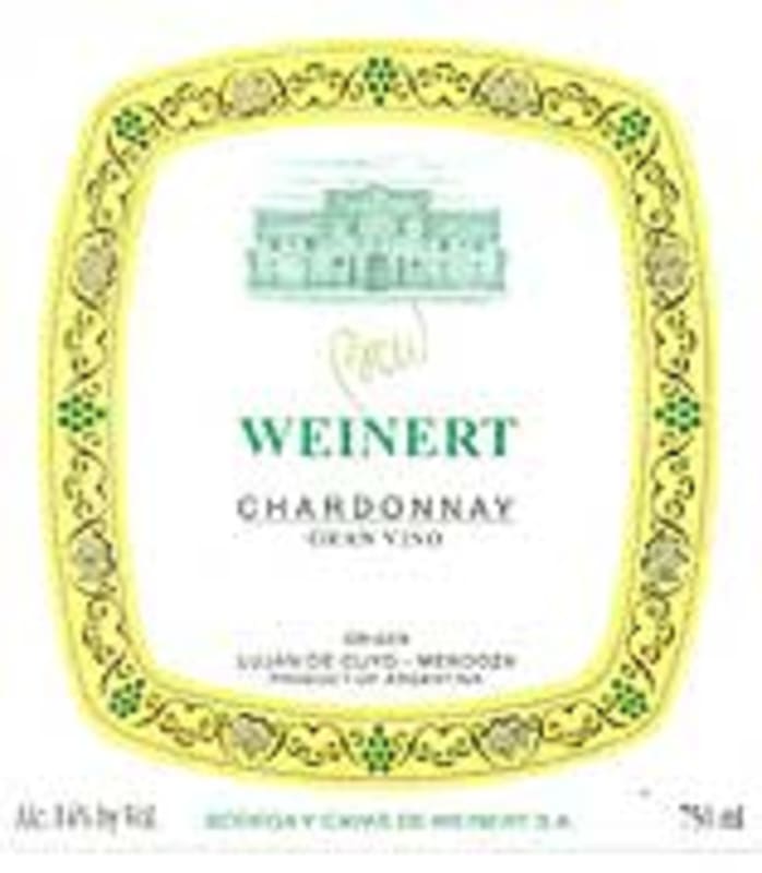 Weinert Chardonnay 2003 Front Label