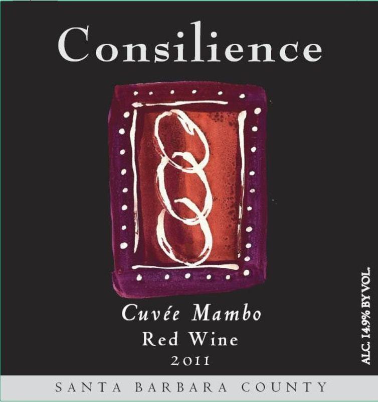 Consilience Cuvee Mambo Red Wine 2011 Front Label