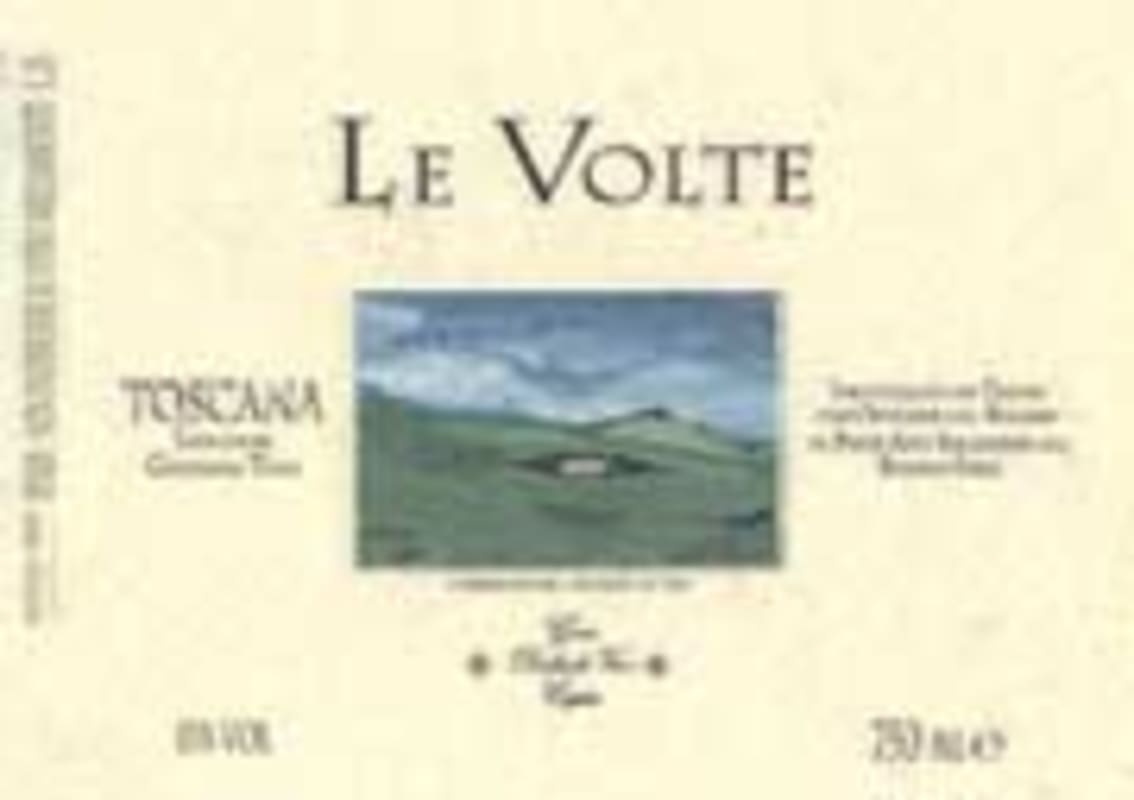 Le Volte Le Volte 2001 Front Label