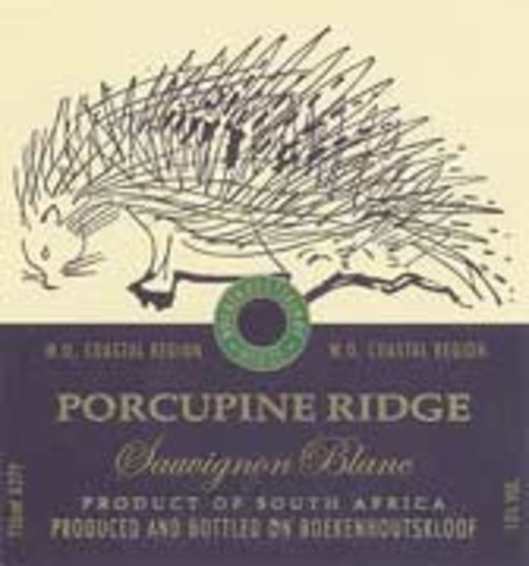 Porcupine Ridge Sauvignon Blanc 2003 Front Label
