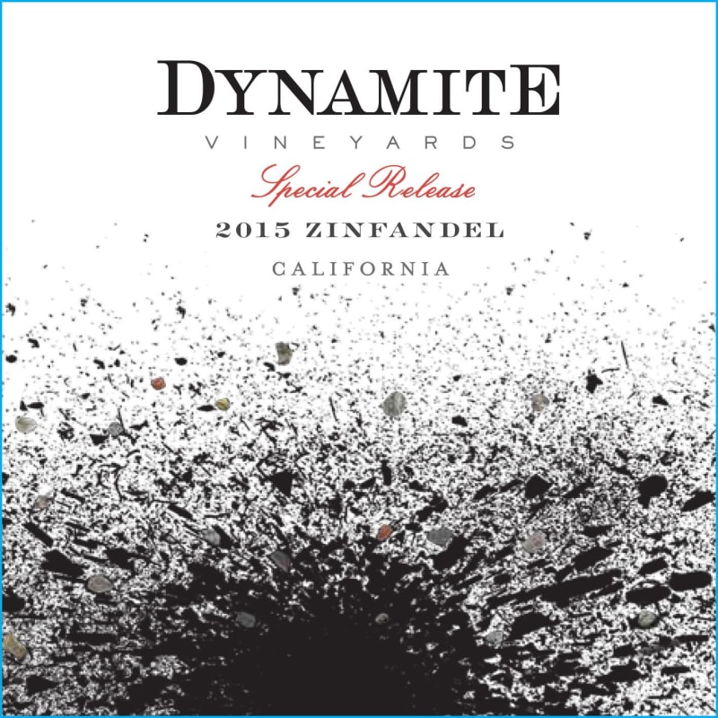 Dynamite Vineyards Special Release Zinfandel 2015 Front Label