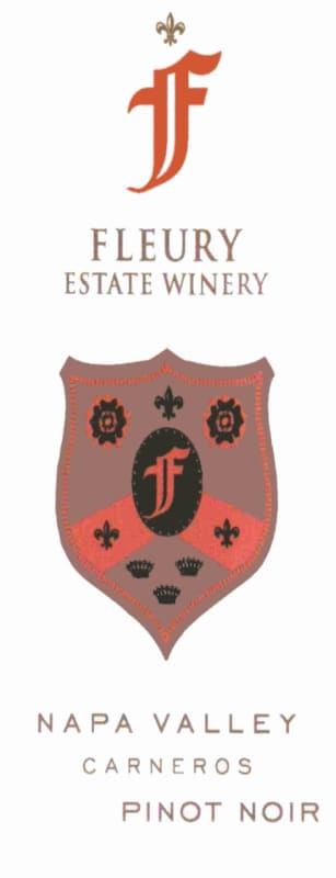Fleury Estate Winery Pinot Noir 2007 Front Label