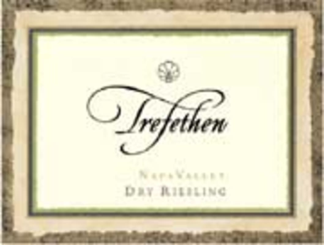 Trefethen Dry Riesling 2002 Front Label